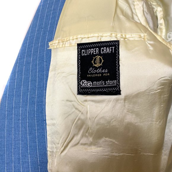 Vintage Blue Suit - Picture 6 of 8